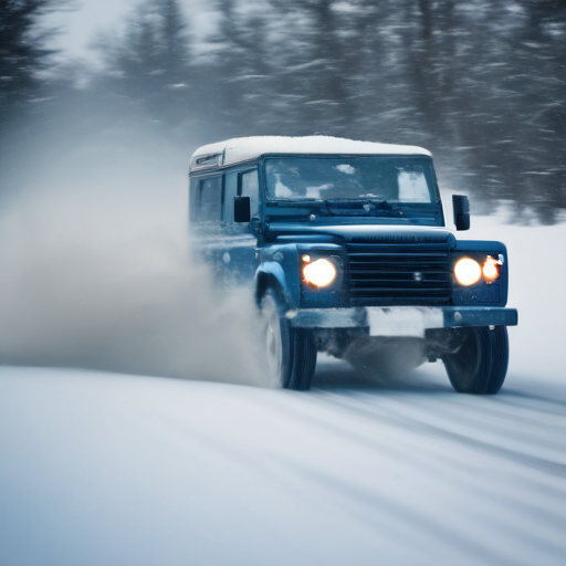 Defender in the Snow