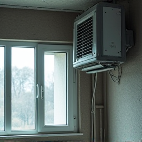 El ventilador lastimado y el aire bailante