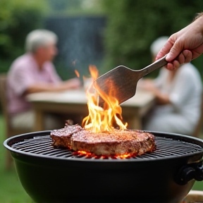 God Gave Me Two Hands—One for the Bible, One for BBQ