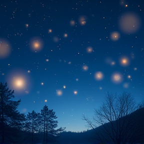 Firefly in the sky 