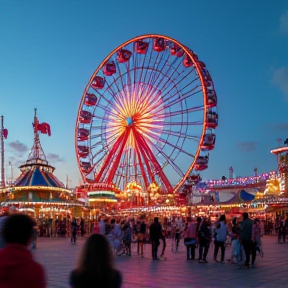 Sunset Carousel