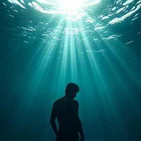 A person that’s drowning believes the whole world in underwater