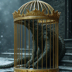 Gilded Bird Cage