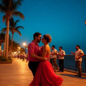 En el Malecón de Río