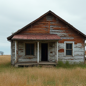 Old Barn and Paint Chips