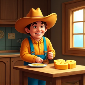 Cowboy with Cheese