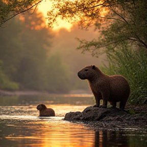 Capybaras