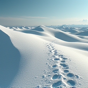 Skottar Snö, Sandar och Väljer Portar