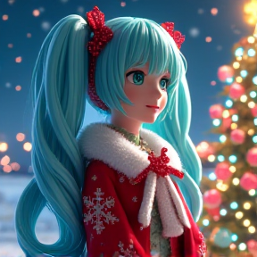 All I want for Christmas is miku