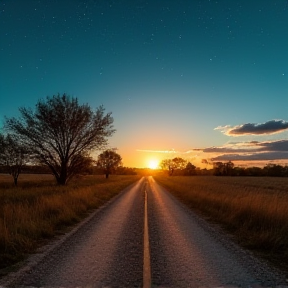 Wild horses and dirt roads