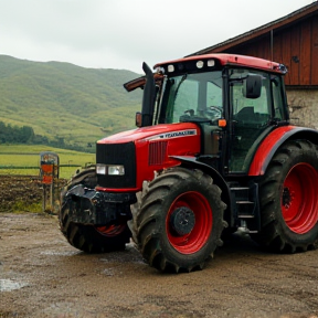 Zetor v polích