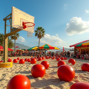 Tomatenspaß in der Halle