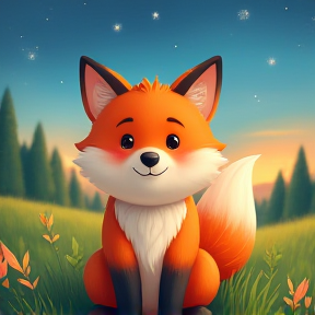 Little Fox in a Big World