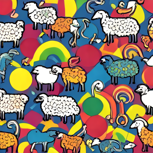 Rainbow Sheep