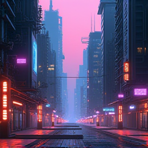 Under Neon Skies