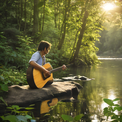 By the River