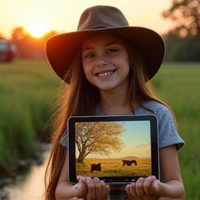 Gabby, Her iPad, and Blaze