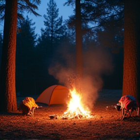 Campingplatz Party