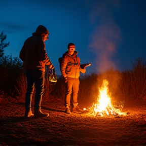 Campingplatz Party