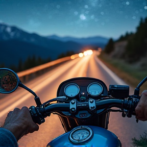 Whiskey, Wheels, and the Open Road":