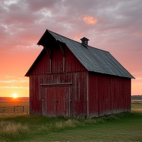 The Old Wooden Barn