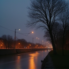 Twilight Reflections.