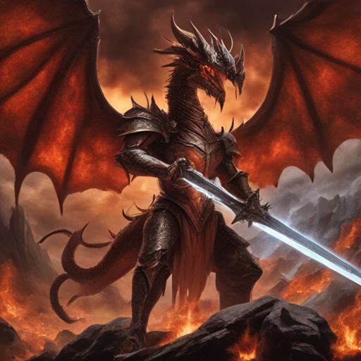 Dragon knight comes back from hells