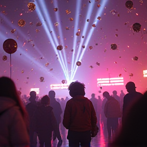 Techno Night in der Spielhalle