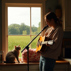 Annalena und ihre Katzen