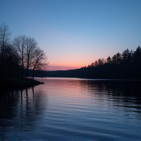 Twilight Reflections.