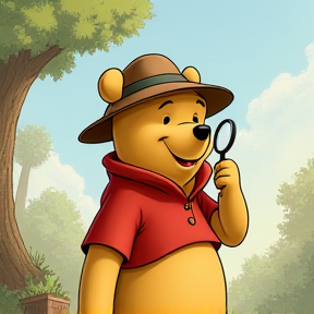 pooh the detective