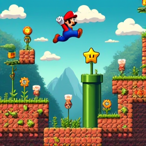 Jumpin' Through the Mushroom Kingdom