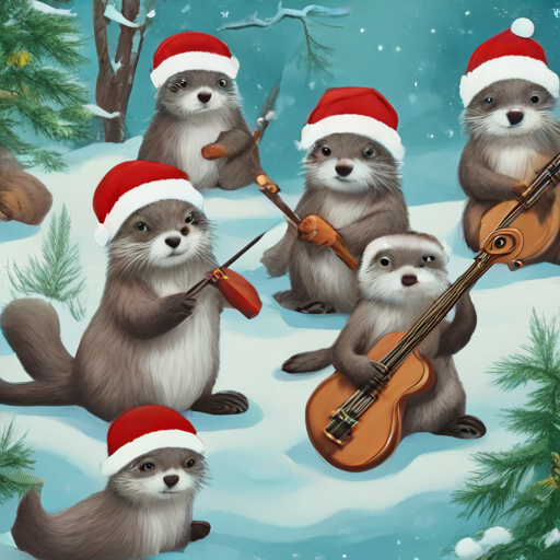 Holiday Otters