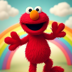 Elmo's Rainbow Dance