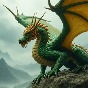 The green dragon