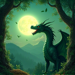 The green dragon