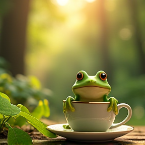 Teacup the Frog