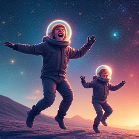 Dancing on the moon