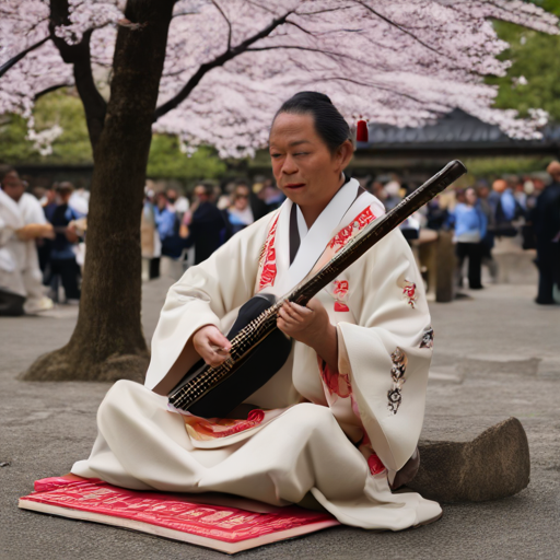 Cherry Blossoms in Ueno