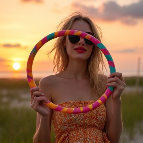 Rock and Roll Hula Hooping