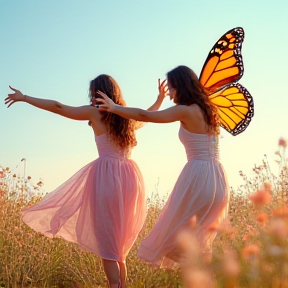 Butterfly dance