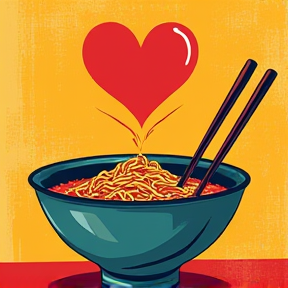 Love in Spicy Noodles