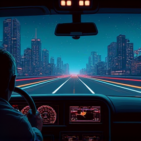 Night Drive Neon