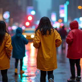 Danser sous la pluie