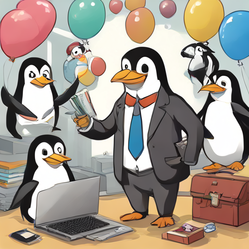 Penguin Business Hustle