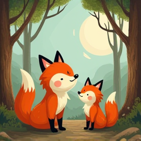 We're a Couple of Goody Foxes