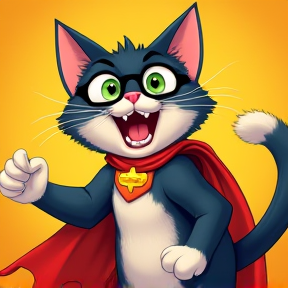 Lucy the Hero Cat