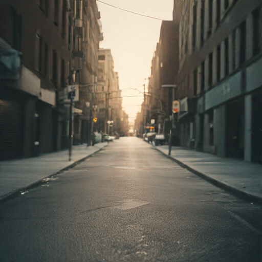 RANDOLPH  STREET (Early morning)