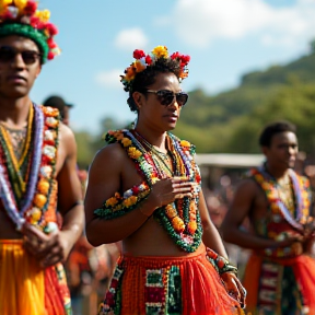 Bailando en el Carnaval