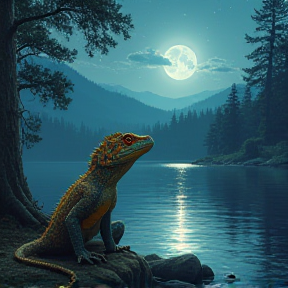 Lizard of the Lake